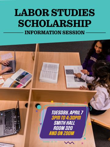 labor studies scholarship info session 2026