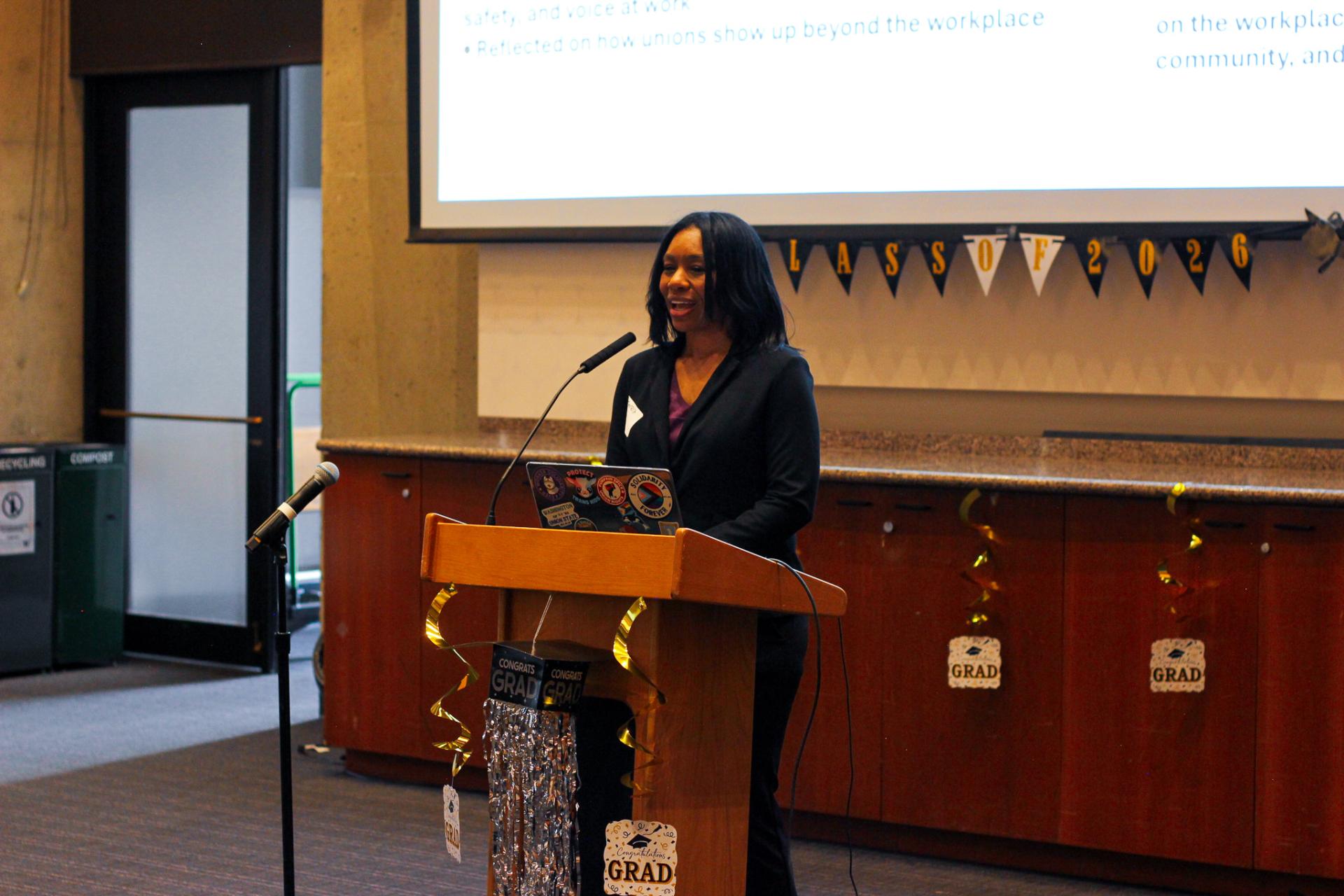 BAM intern Tamala Pearley