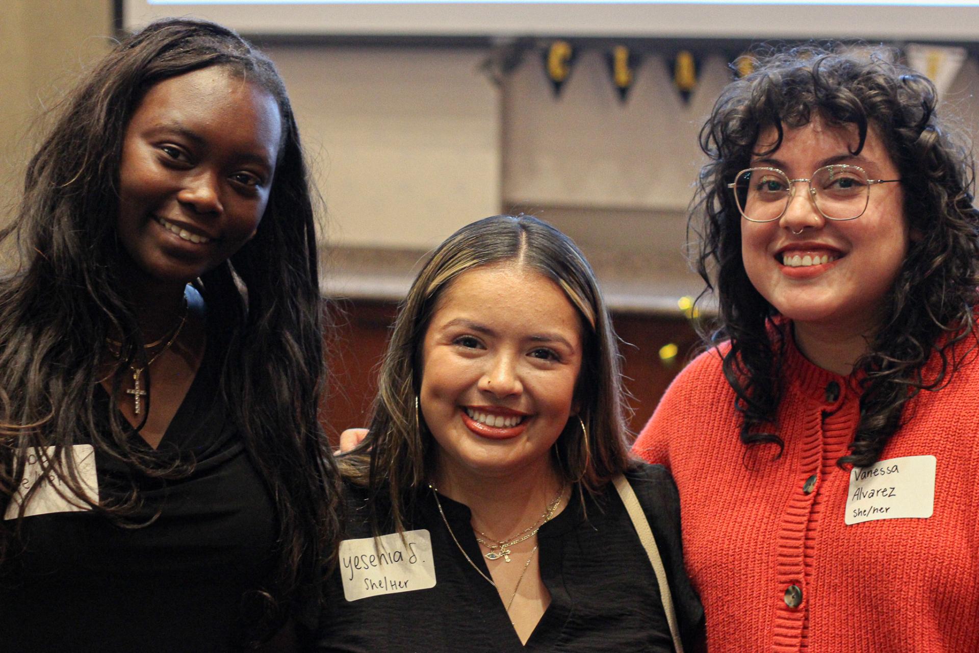 Abby, Yesenia, and Vanessa
