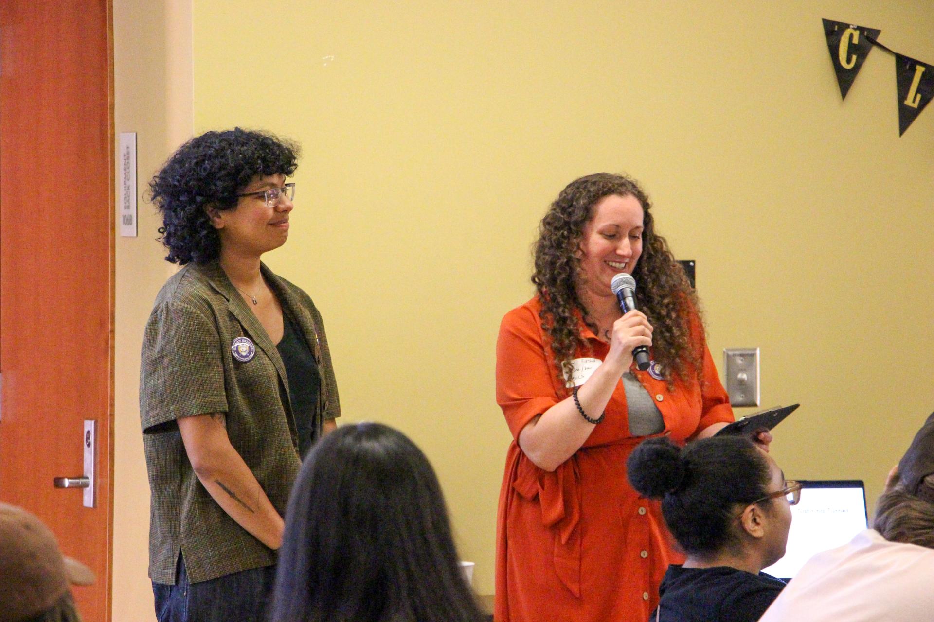 Maya Cruz and Rachel Erstad