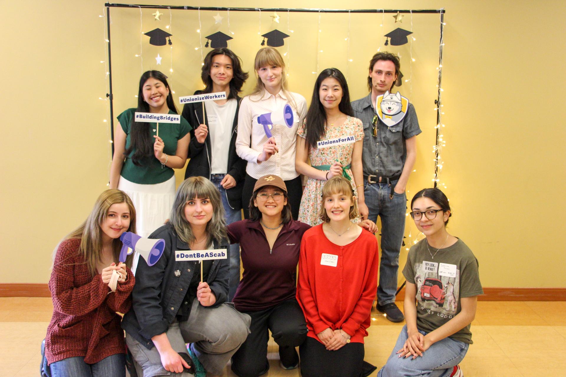 spring celebration labor students