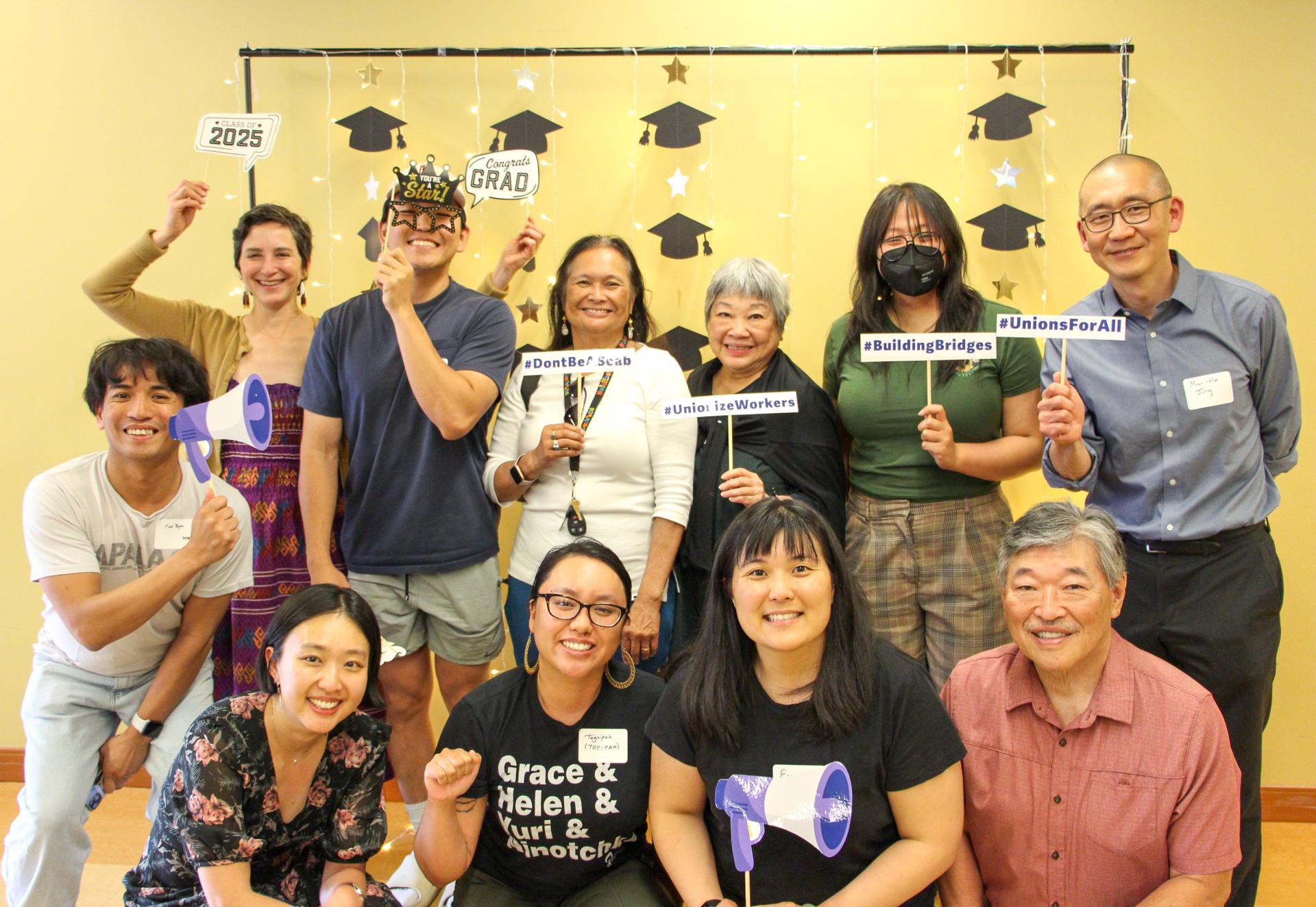 spring celebration labor students