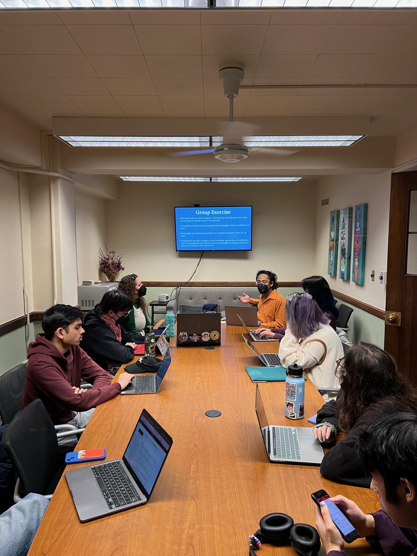 labor 480 class in session