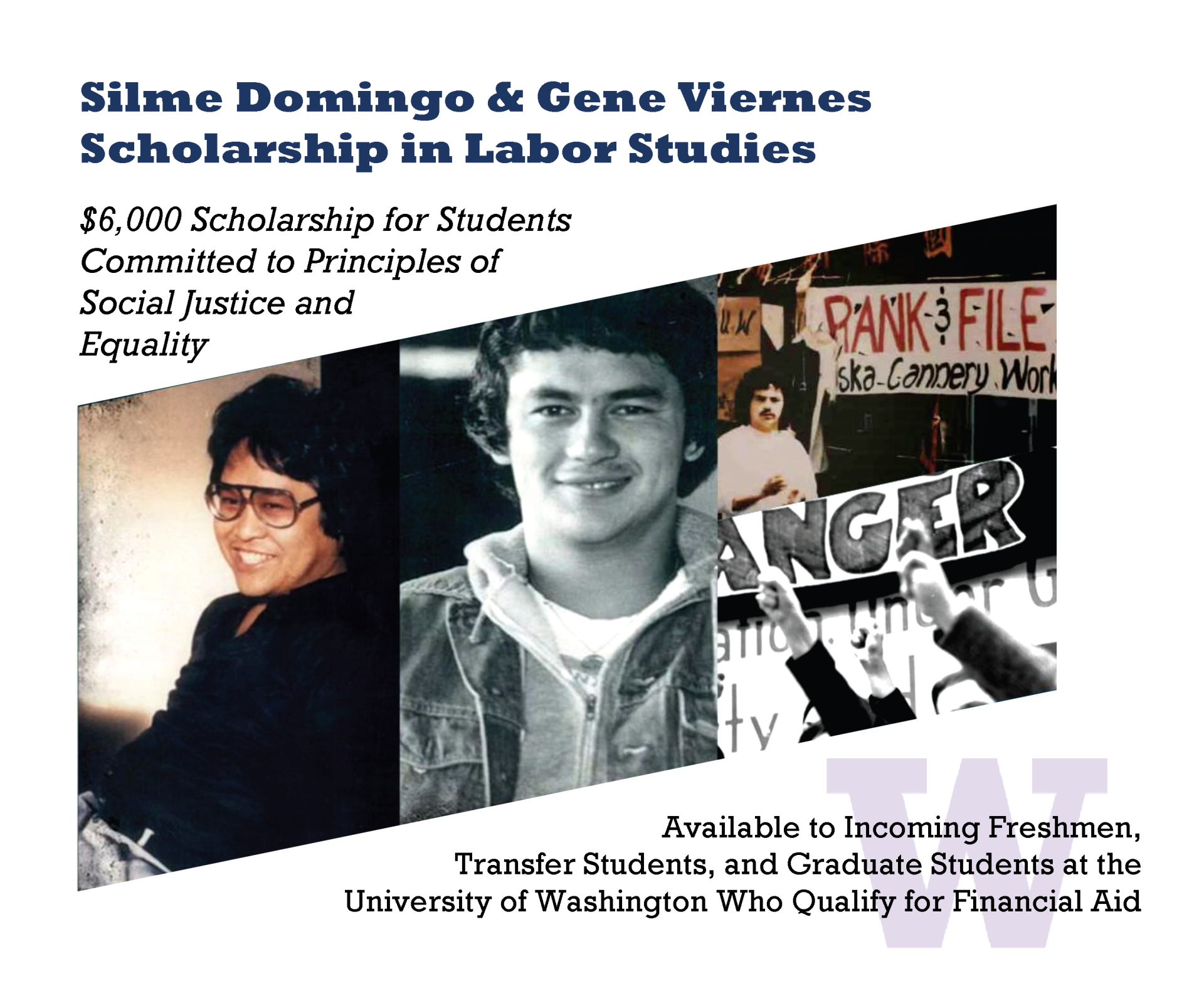 Silme Domingo and Gene Viernes Scholarship