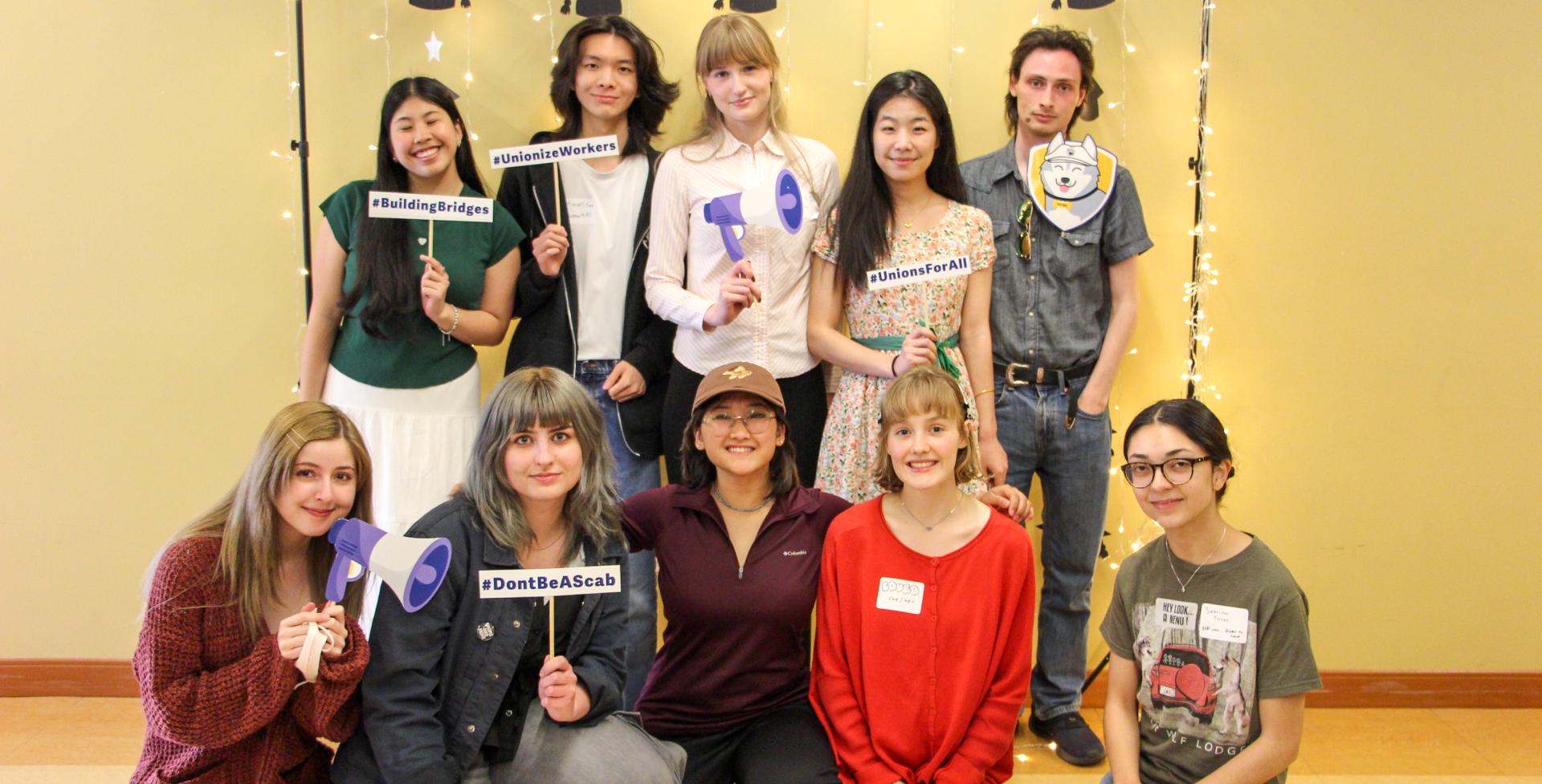 spring celebration labor students