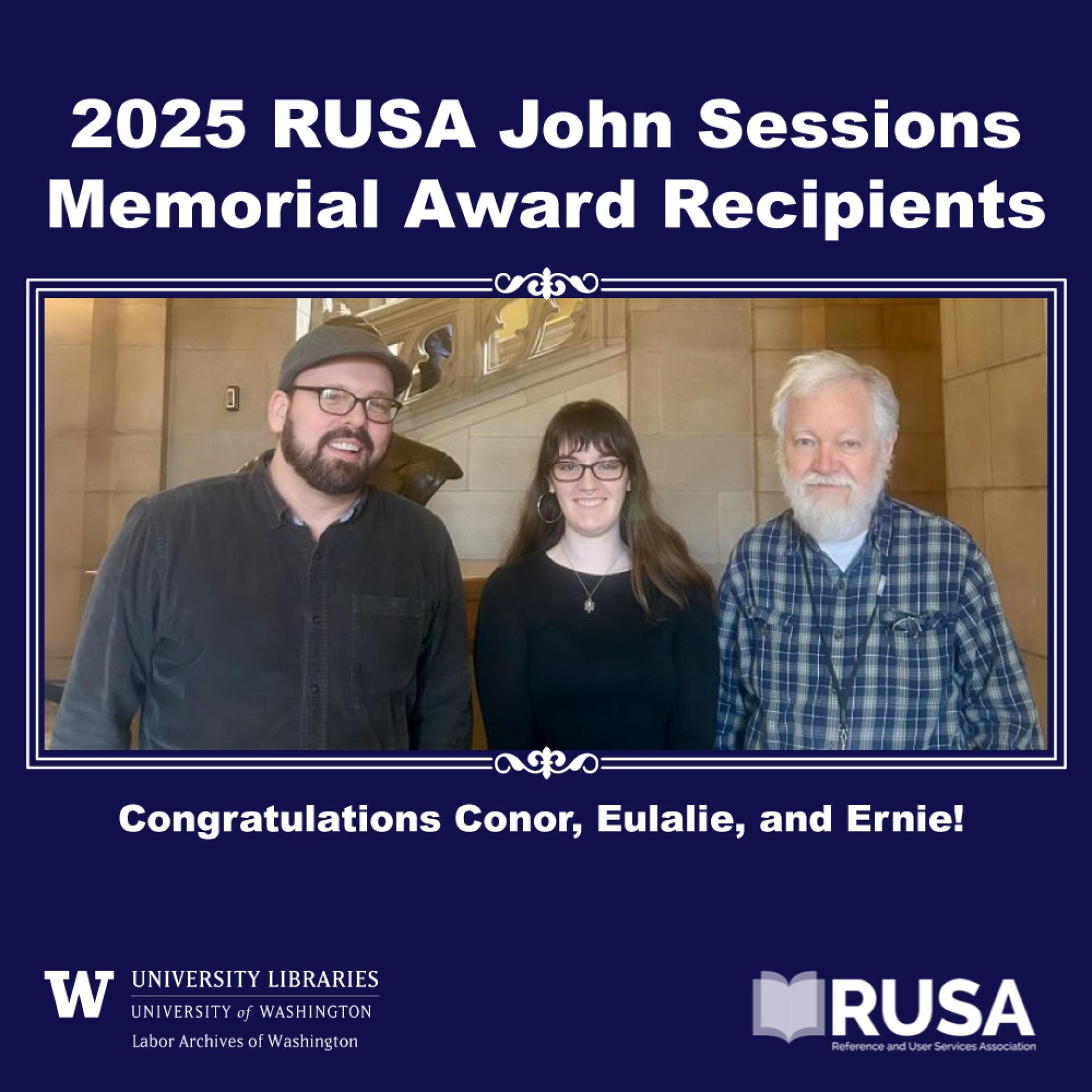 Conor Casey, Eulalie Mathieu, and Ernie Dornfeld